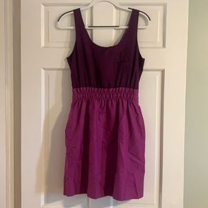 J Crew Size 6 purple dress